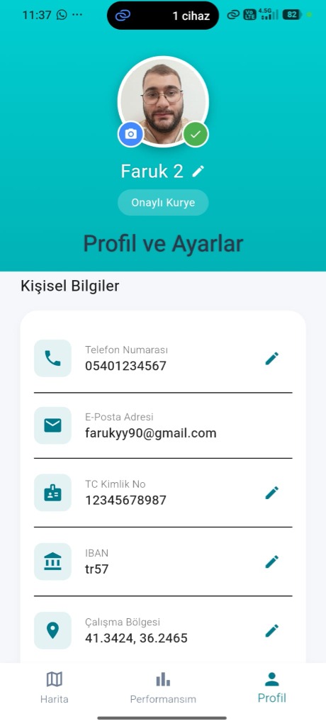 Profil Ekranı